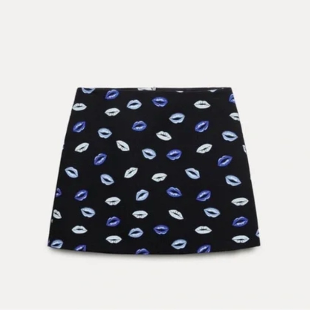 Zara Lips Skirt